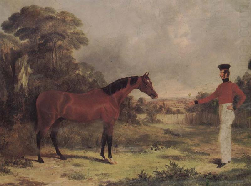John Frederick Herring The Man and horse china oil painting image
